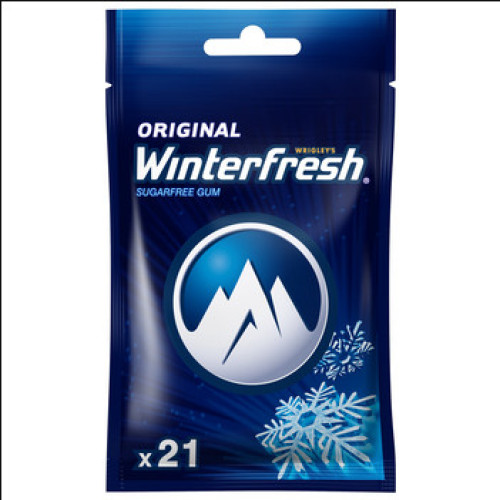 WRIGLEY'S Winterfresh košļājamā gumija, paciņā 29g | Multum