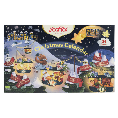 YOGI TEA tējas Adventes kalendārs 35.7g | Multum