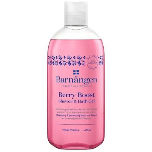 BARNANGEN Berry Boost dušas un vannas želeja 400ml | Multum