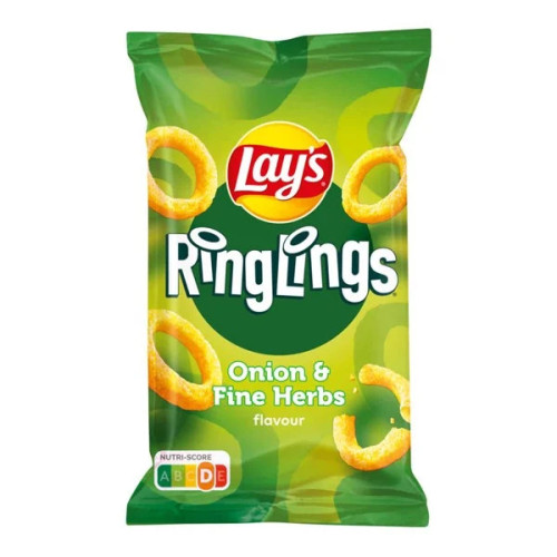 LAY'S Ringlings kukurūzas uzkodas 125G | Multum