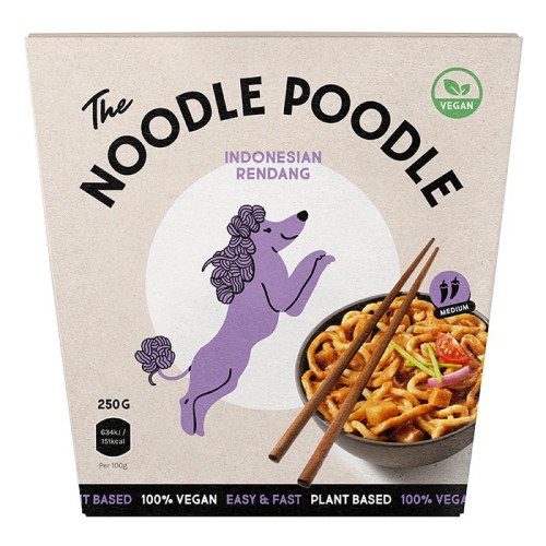 NOODLE POODLE Indonesian Rendang nūdeles 250g | Multum