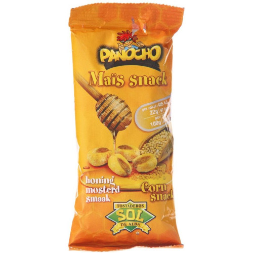 SOL DE ALBA Panocho Honey Mustard kukurūzas uzkodas 26g | Multum