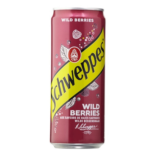 SCHWEPPES BE Wild Berry limonāde 330ml | Multum