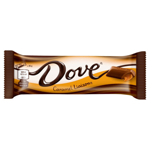 DOVE Caramel šokolādes batoniņš 50g | Multum