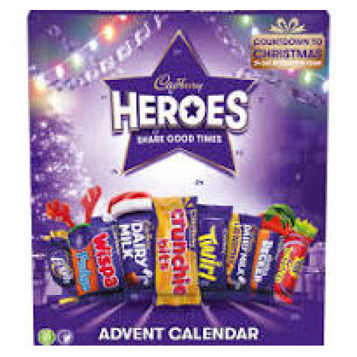 CADBURY Adventes Kalendārs HEROES 230g | Multum