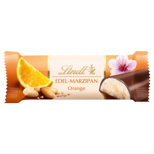 LINDT Maricpāna batoniņš ar apalsīna garšu 50g | Multum