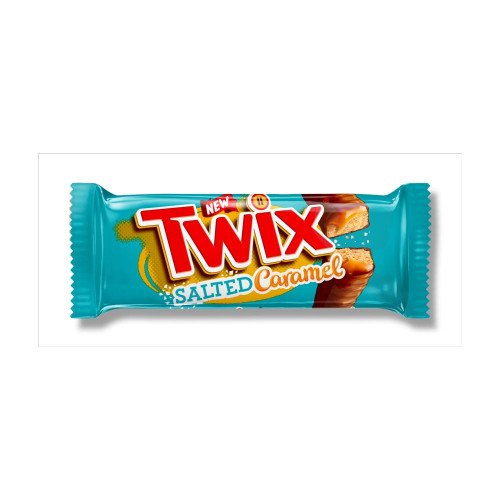 TWIX Salted Caramel šokolādes batoniņš ar sāļo karameli 46g | Multum