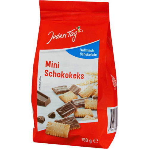 JEDEN TAG Mini šokolādes cepumi 150g | Multum