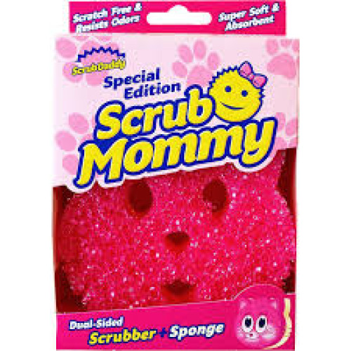 SCRUB DADDY Scrub Mommy Cat divpusējs sūklis | Multum