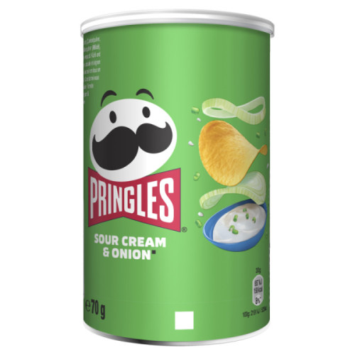 PRINGLES čipsi Sour cream & onion 70g | Multum