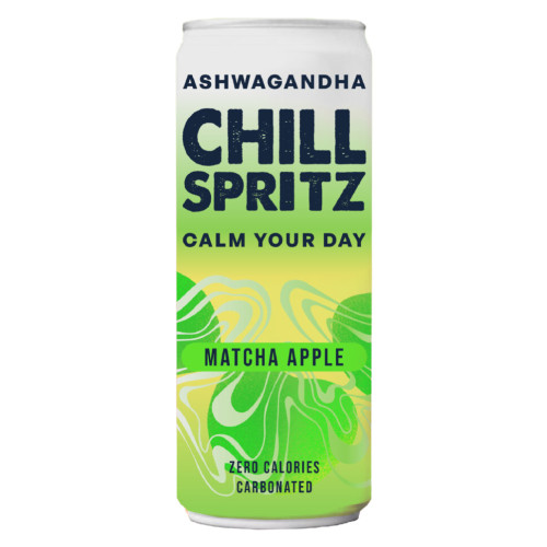 CHILL SPRITZ Matcha Apple izotonisks dzēriens ar vitamīniem 330ml | Multum