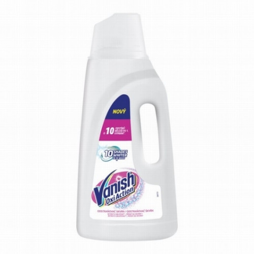 VANISH Oxi Action White traipu mazgāšanas līdzeklis baltai veļai 2L | Multum