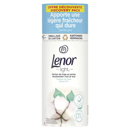 LENOR Light Cotton Fresh aromātiskās granulas veļai (11x) 140g | Multum