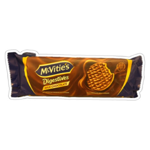 MCVITIES Digestives cepumi ar piena šokolādi 150g | Multum