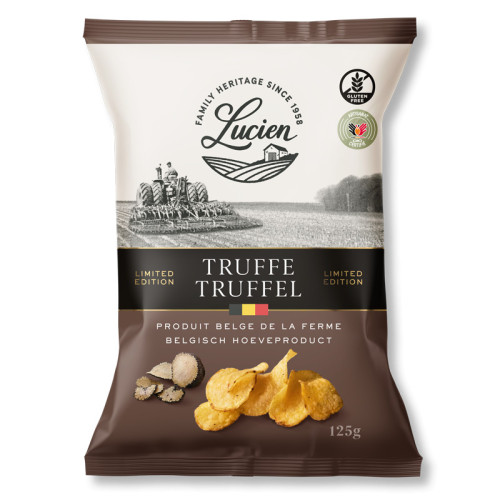Lucien Classic kartupeļu čipsi ar trifeļu garšu 125g | Multum
