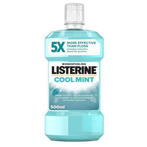 LISTERINE Cool Mint mutes skalošanas līdzeklis 500ml | Multum