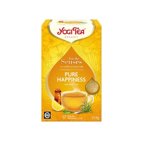 YOGI tēja For the Senses Pure Happiness 37.4g | Multum