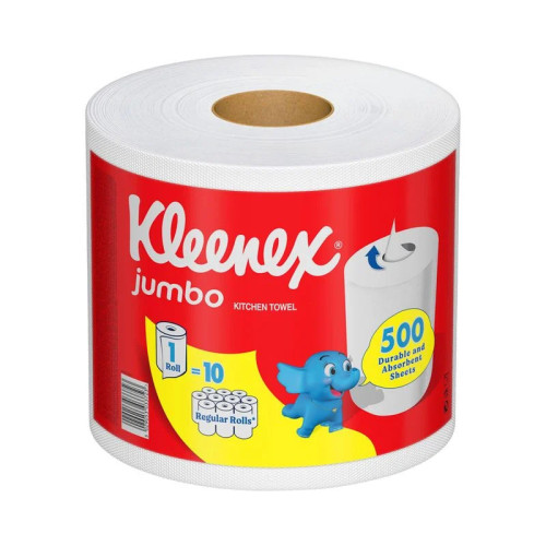 KLEENEX Jumbo papīra dvielis 500 loksnes | Multum
