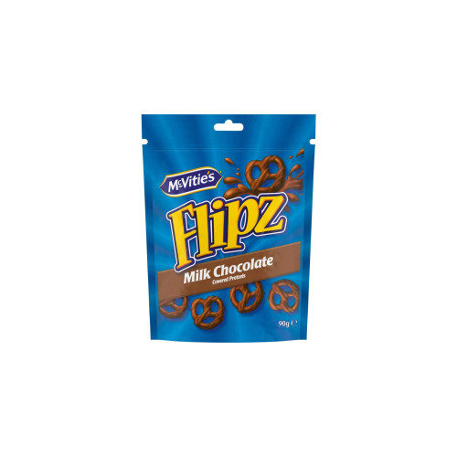 FLIPZ Milk chocoate klinģerīši 90g | Multum