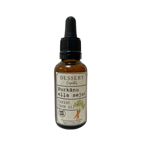 DESSERT COSMETICS burkānu eļļa sejas ādai 30ml | Multum