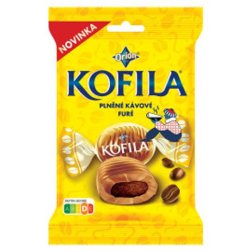 NESLTE Orion Kofila kafijas garšas ledenes ar kakao pildījumu 80g | Multum