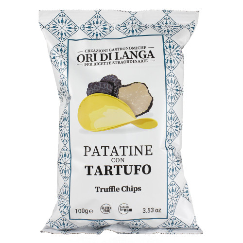 ORI DI LANGA Kartupeļu čipsi ar trifelēm (Tuber aestivum Vitt.) 100g | Multum