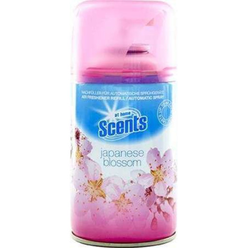 At home scents japanese blossom automātiskā gaisa atsvaidzinātāja rezerve ar japāņu ziedu aromātu 250ml | Multum