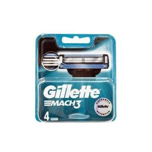 Gillette Mach 3 rezerves asmeņi x4 | Multum