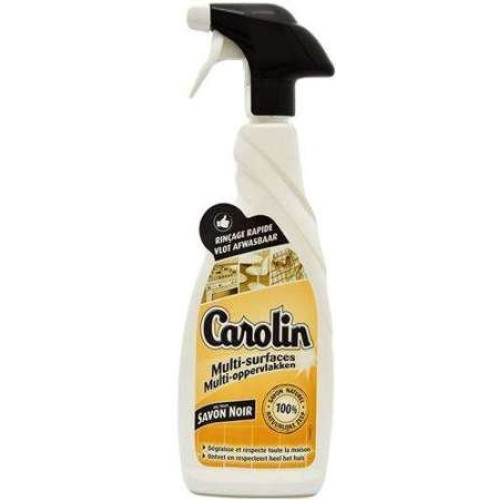 Carolin universāls tīrīšanas līdzeklis ar melnajām ziepēm, 650 ml | Multum