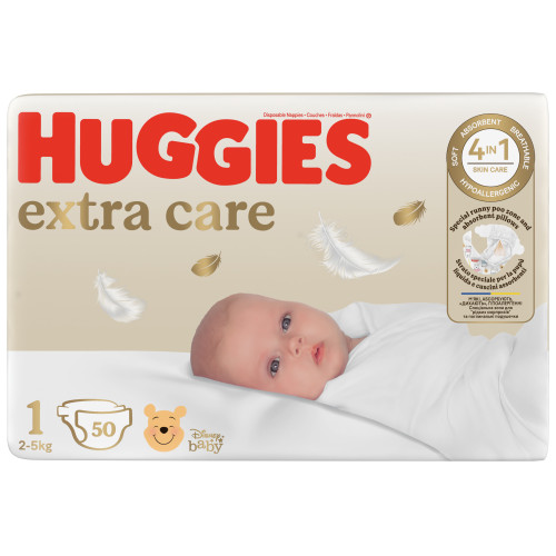 Huggies Elite Soft 1 (3-5kg) 50gb. | Multum