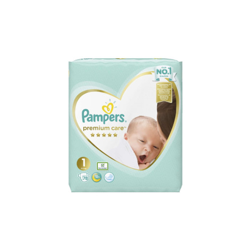 Pampers Premium Care #1 (2-5kg) autiņbiksītes 78gb | Multum