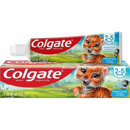 Colgate Bubble Fruit 50ml zobu pasta (2-5 y) | Multum