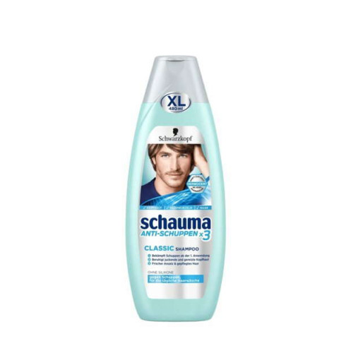 Schauma intensīvs pret blaugznu šampūns vīriešiem 480ml | Multum