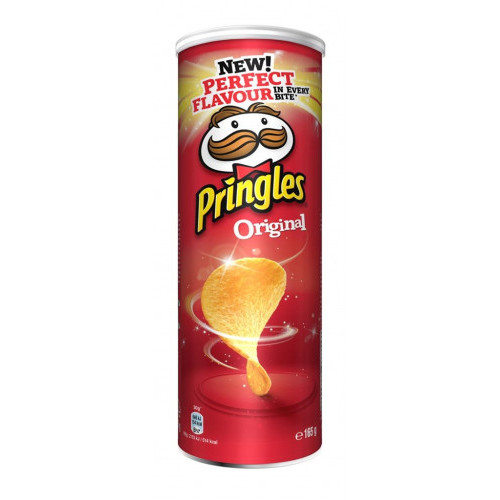 Pringles Original Chips kartupeļu čipsi 165g | Multum
