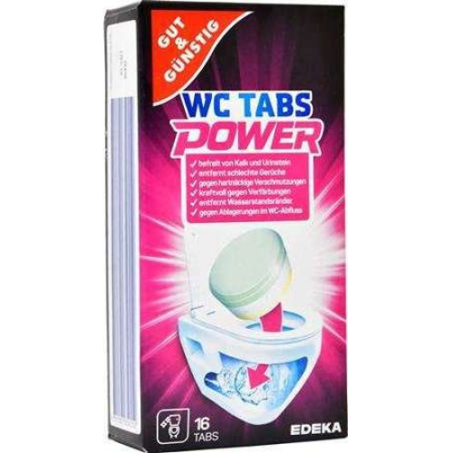 GG Power WC tabs tabletes tualetes poda tīrīšanai x16 | Multum