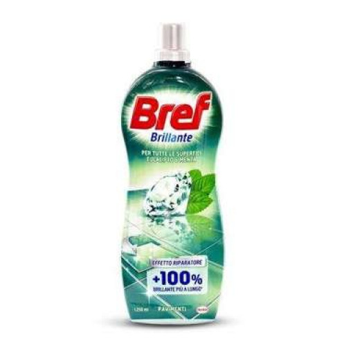 Bref Brillante eucalipto & menta universāls tīrīšanas līdzeklis visām virsmām ar eikalipta un piparmētras aromātu 1250ml | Multum
