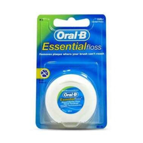 Oral-B Essential zobu diegs ar vasku 50m | Multum