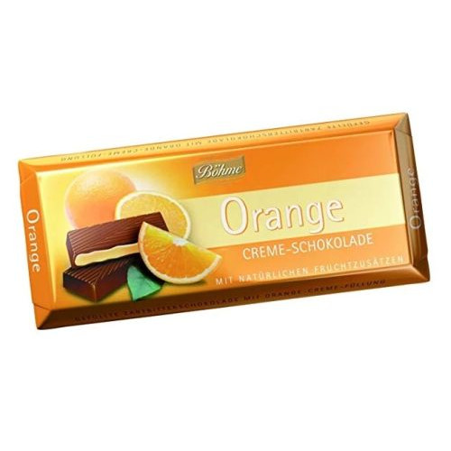 Bohme šokolāde ar apelsīnu krēmu 100g | Multum