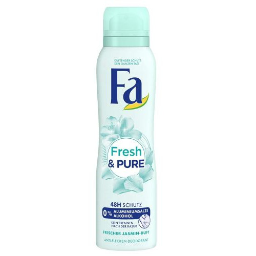 Fa Fresh & Pure Frischer Jasminduft dezodorants sievietēm 150ml | Multum
