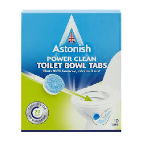 Astonish  tualetes poda tīrīšanas tabletes  x10 250g | Multum