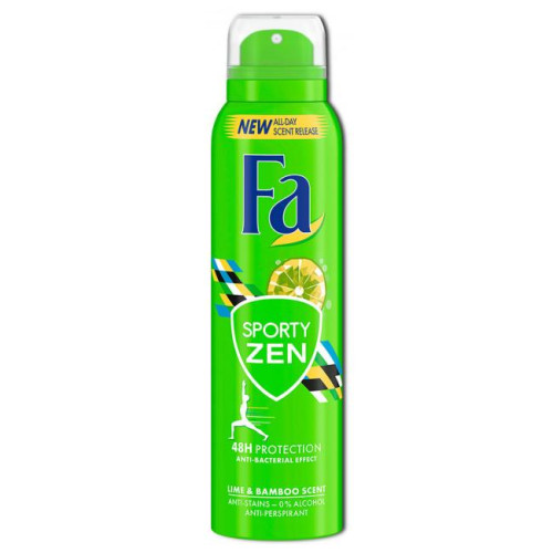 Fa Sporty ZEN dezodorants sievietēm 150ml | Multum