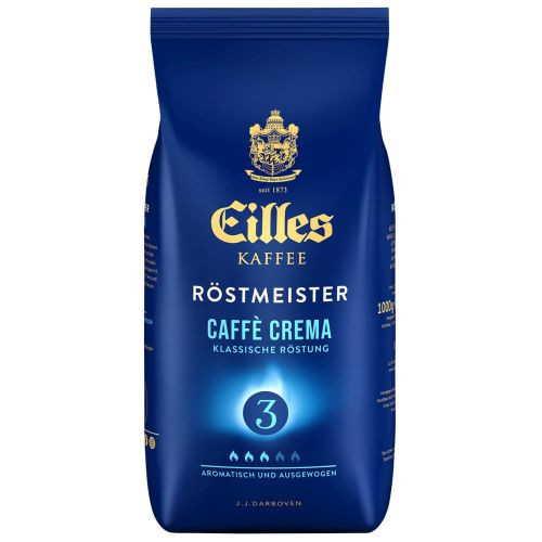 Eilles Rostmeister Caffe Crema kafijas pupiņas 1kg | Multum