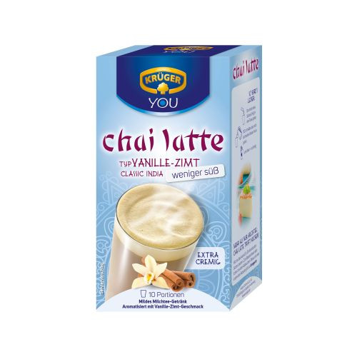 Kruger Chai Latte Vanille karstais dzēriens ar vaniļu x10 250g | Multum