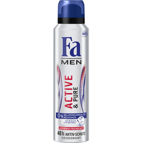 Fa Men Active Pure dezodorants vīriešiem 150ml | Multum