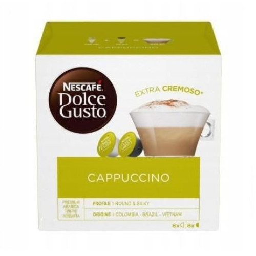 D.Gusto Cappuccino x16 186g | Multum