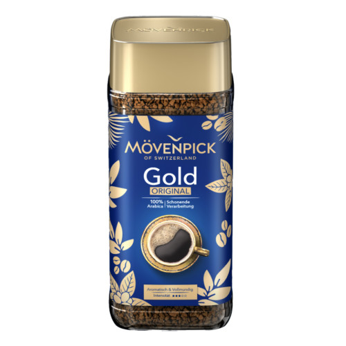 Movenpick Gold šķīstošā kafija 100g | Multum