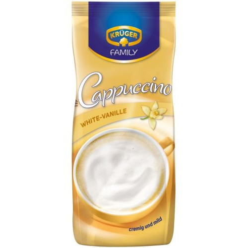 Kruger Cappuccino White Vanille kapučīno ar vaniļas garšu  500g | Multum