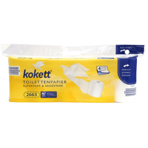 Kokett Tualetes papīrs 4-kārtas x10 | Multum