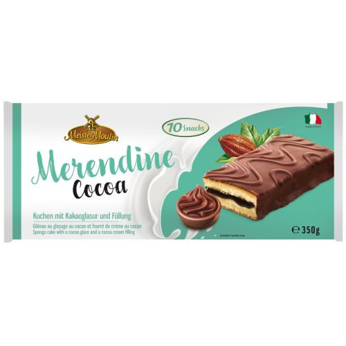 Meister Moulin Merendine Cocoa Glasur biskvīta kūkas 350g | Multum