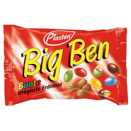 Big Ben Bunte Dragierte Erdnusse 250g | Multum